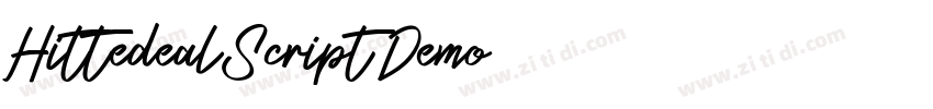 HittedealScript Demo字体转换